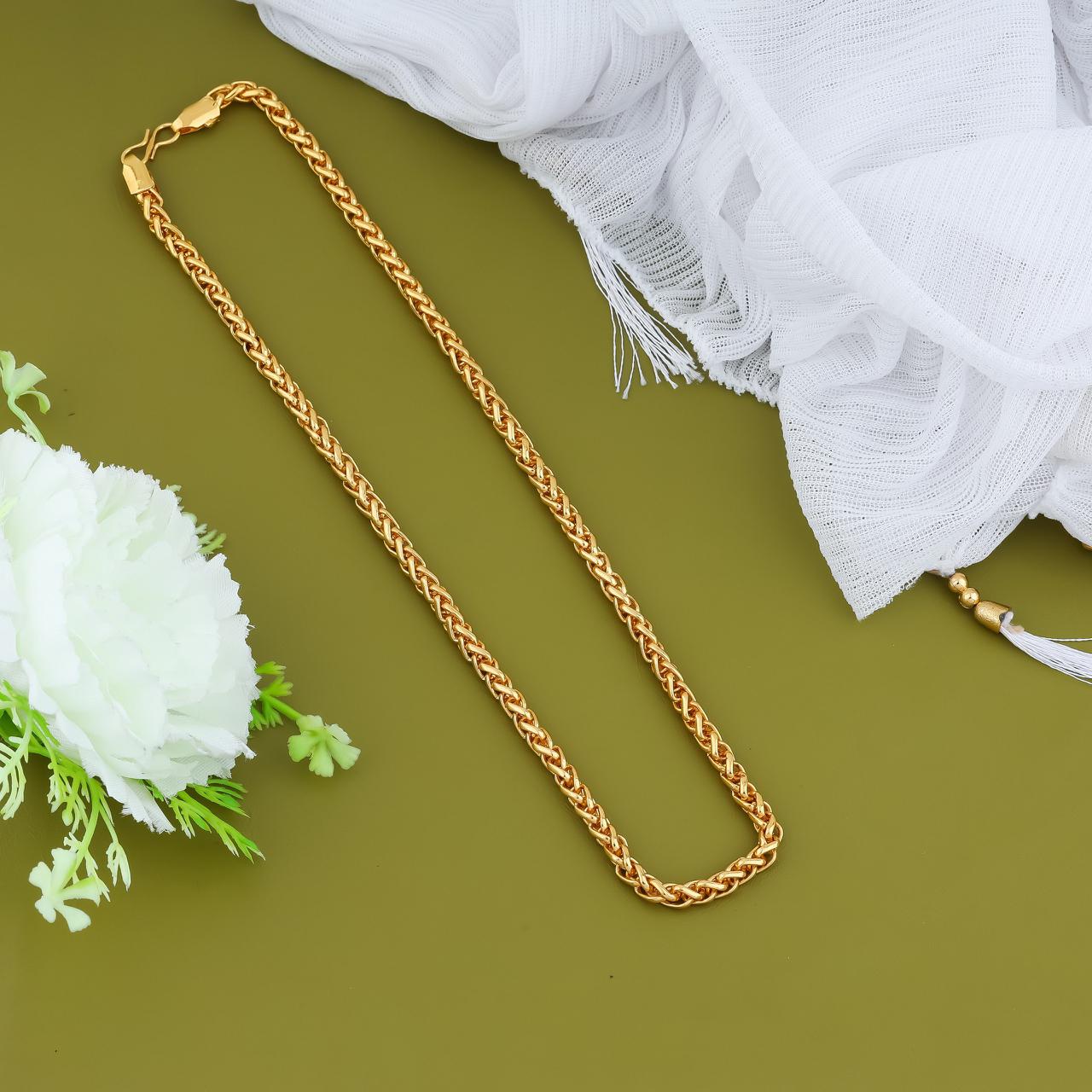 Stylish Gold Rope Chain