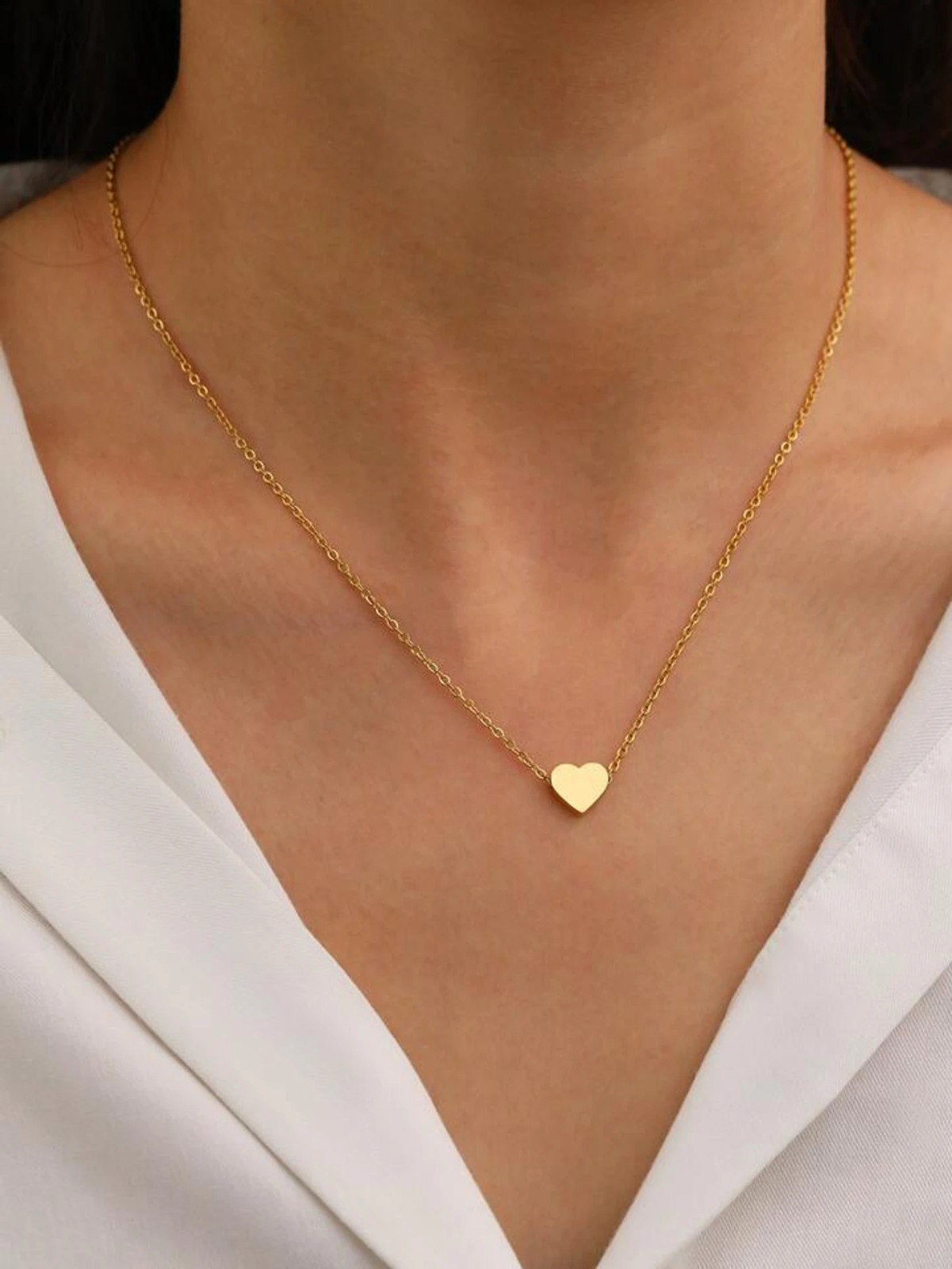 Romantic Tiny Heart Necklace – Perfect Birthday or Anniversary Gift